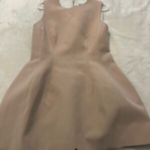 Zara Beige Sleeveless Dress